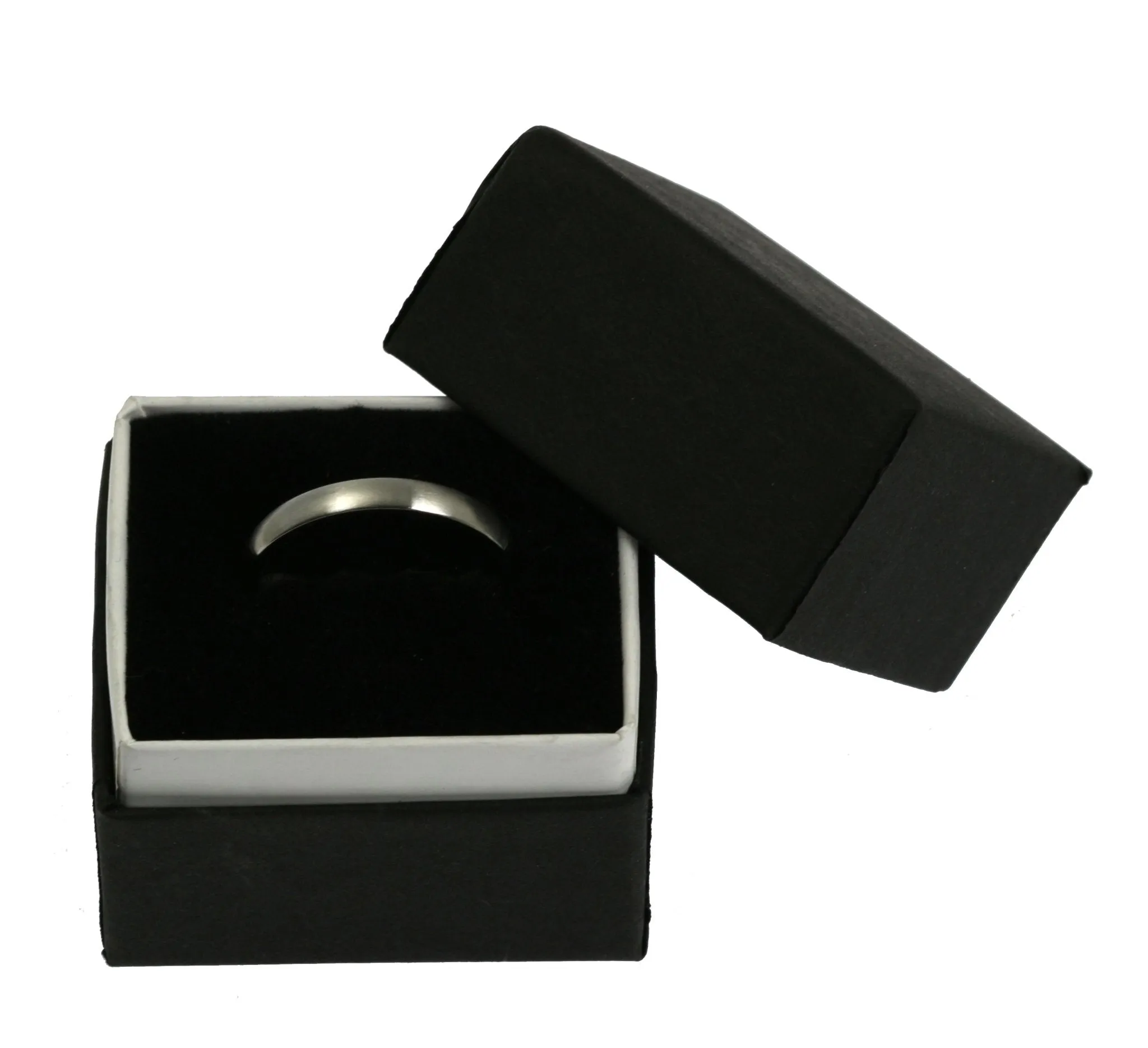 3mm Brushed Comfort Fit Stainless Steel Men's Ring