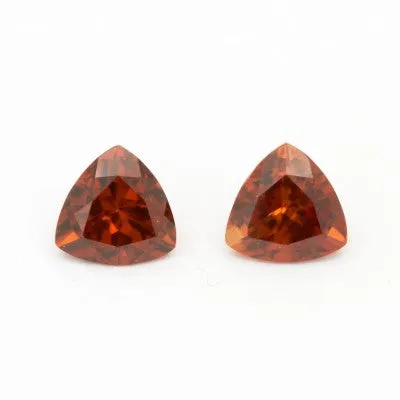 4 to 10mm Brown Zircon Trillions