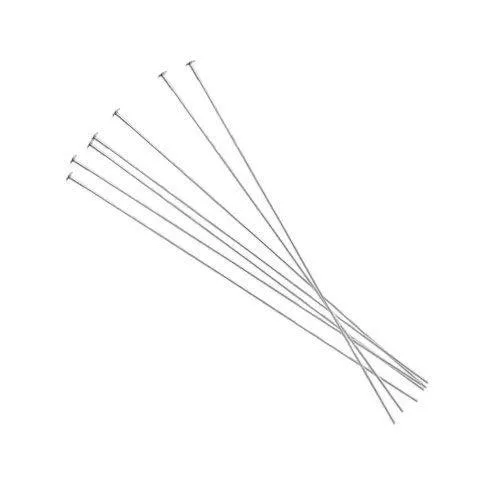 .925 Sterling Silver 24ga. Headpin - 2" (20 pack)