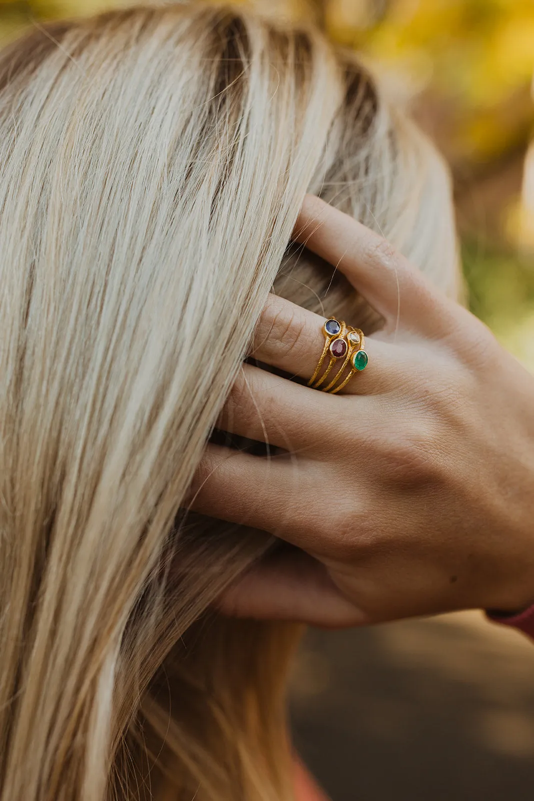 Adriana, 18k Gold Diamond Ring