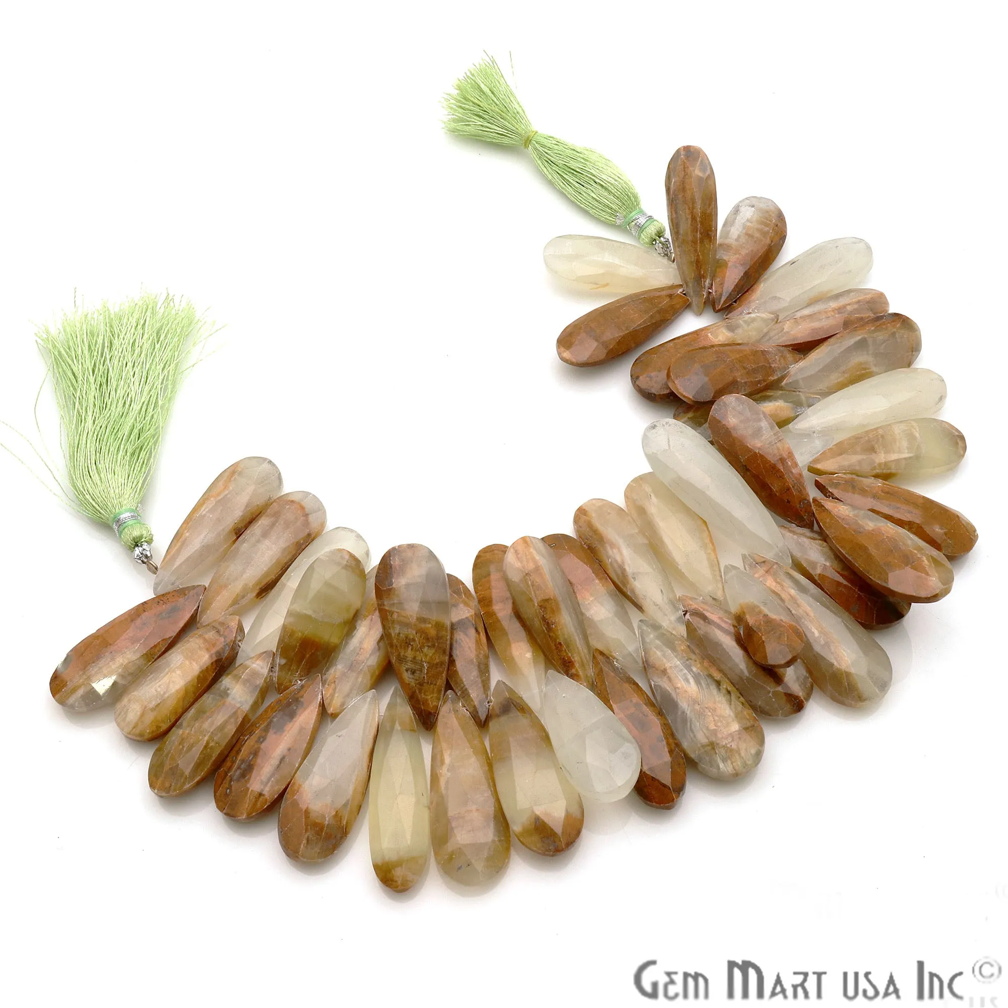 Afgani Onyx Pears Beads, 8 Inch Gemstone Strands, Drilled Strung Briolette Beads, Pears Shape, 30x12mm