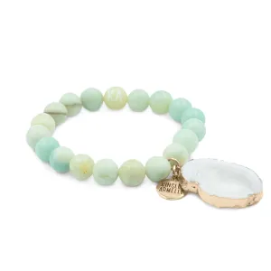 Agate Collection - Mint Bracelet 10mm (Wholesale)