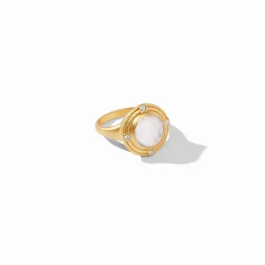 ASTOR RING - IRIDESCENT CLEAR CRYSTAL