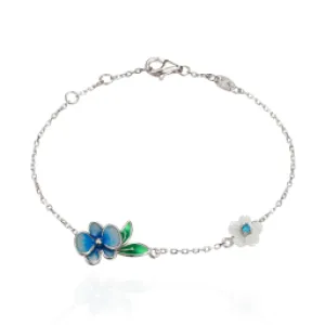 Blooming Blue Bracelet