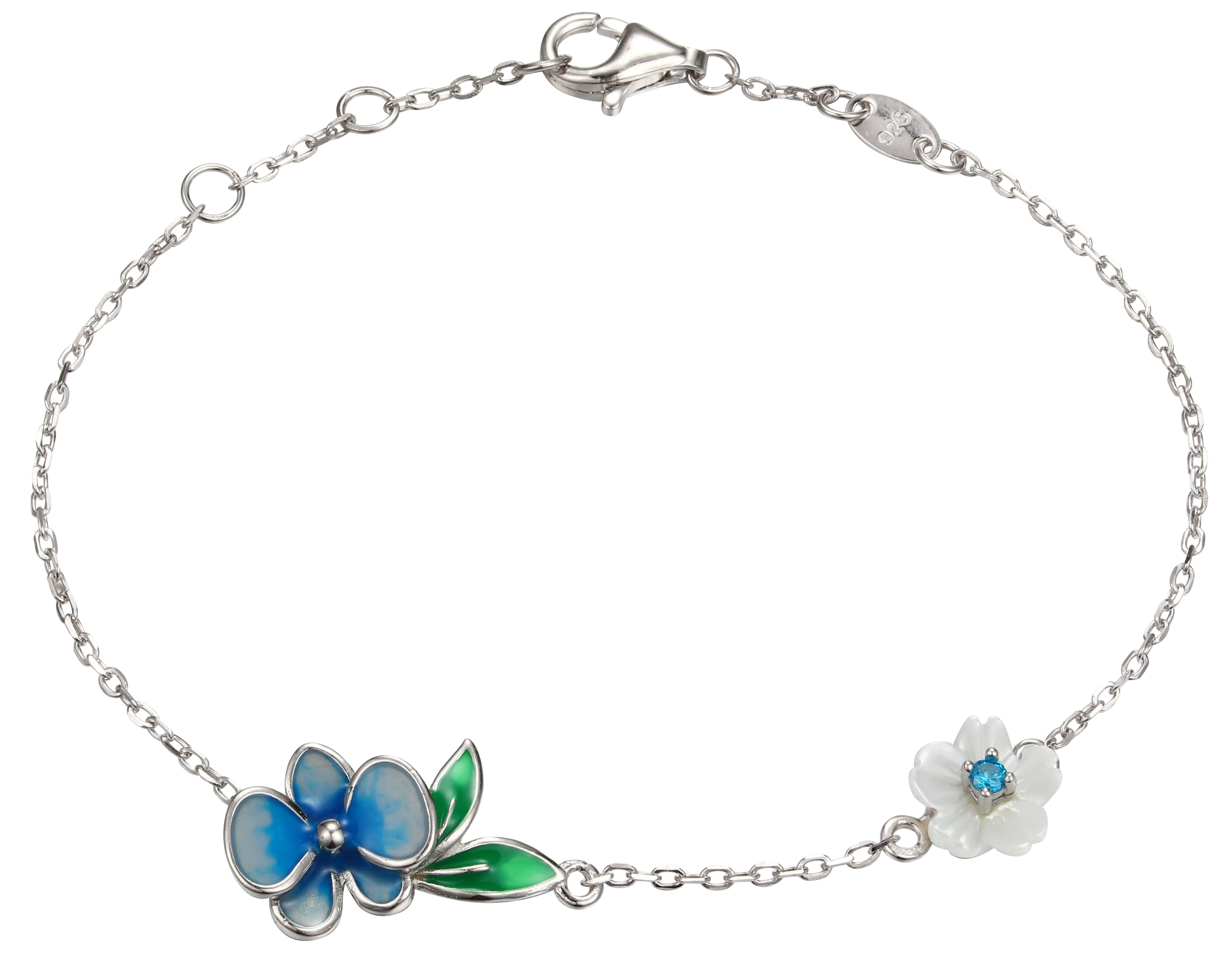 Blooming Blue Bracelet