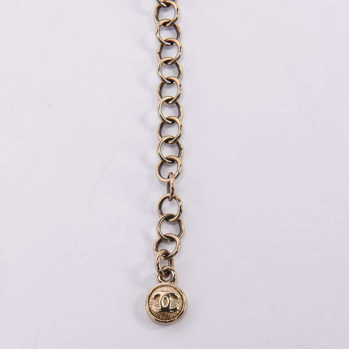 Chanel Gold Beaded Paris to Bombay Panja Bracelet