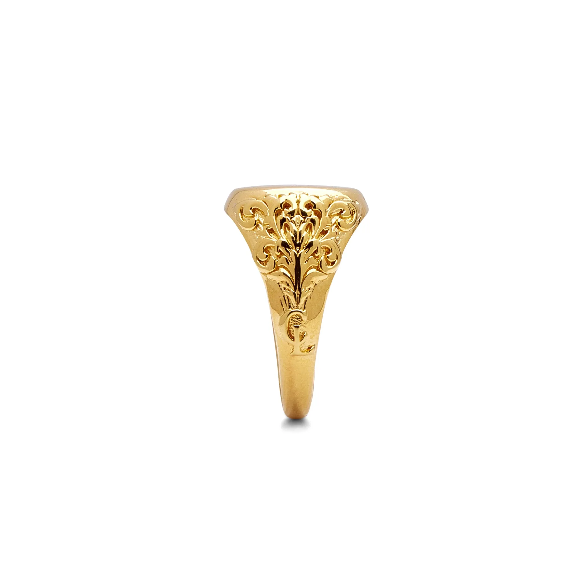 CL Signet Ring (Gold)