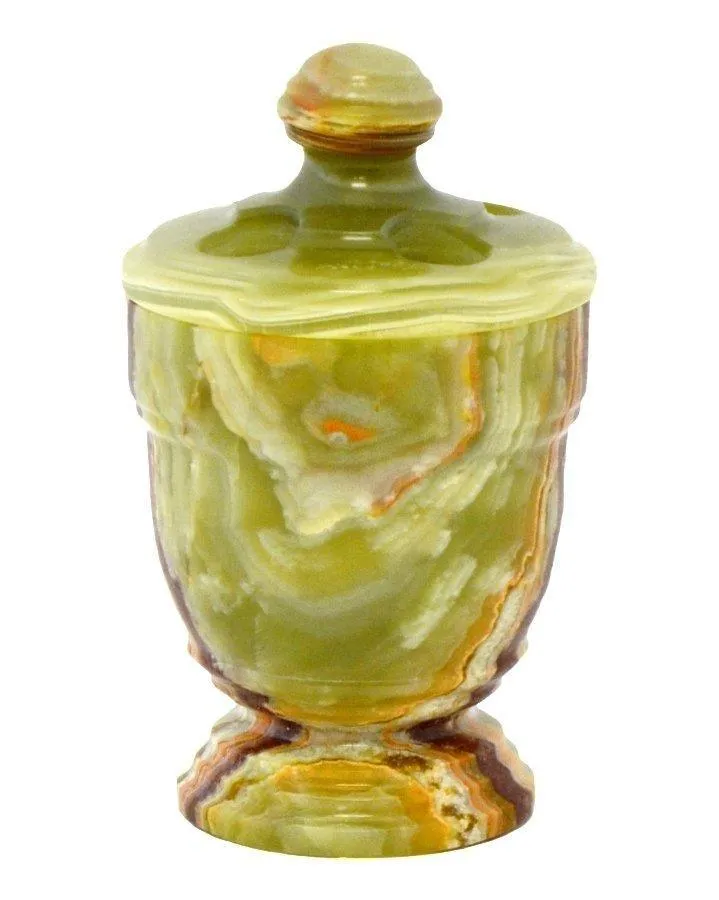 Classic Green Onyx Toothbrush Holder