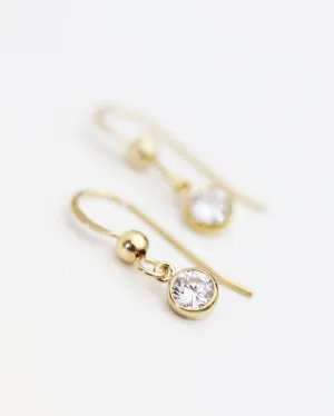 CZ Dangle Earrings