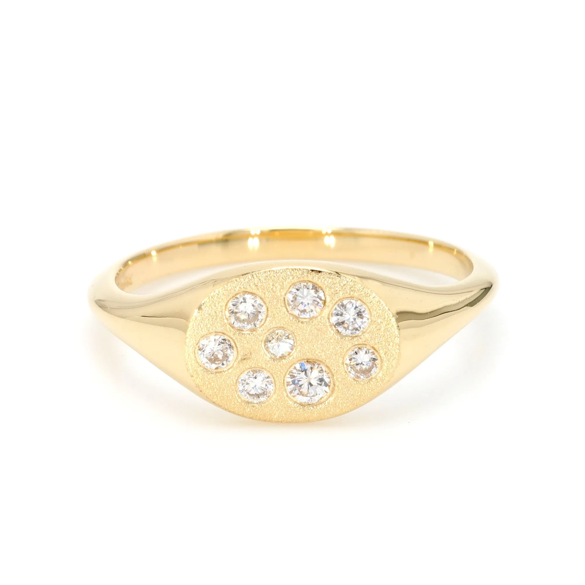 Diamond Signet Ring