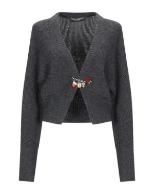 Dolce & Gabbana Women Cardigan Steel grey 14 UK