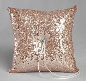 Elsa Shiny Sequin Ring Pillow