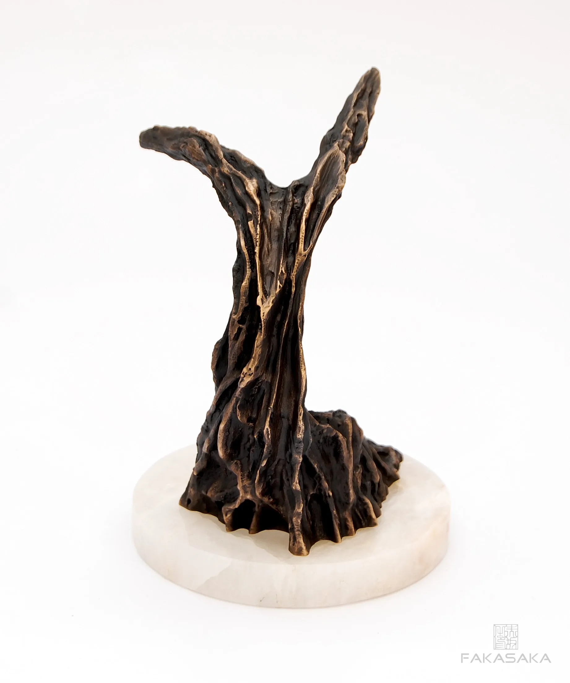 JOHNLEE 2<br><br>BOOKEND / DOOR HOLDER / SCULPTURE<br><br>BLACKBROWN BRONZE<br>ONYX