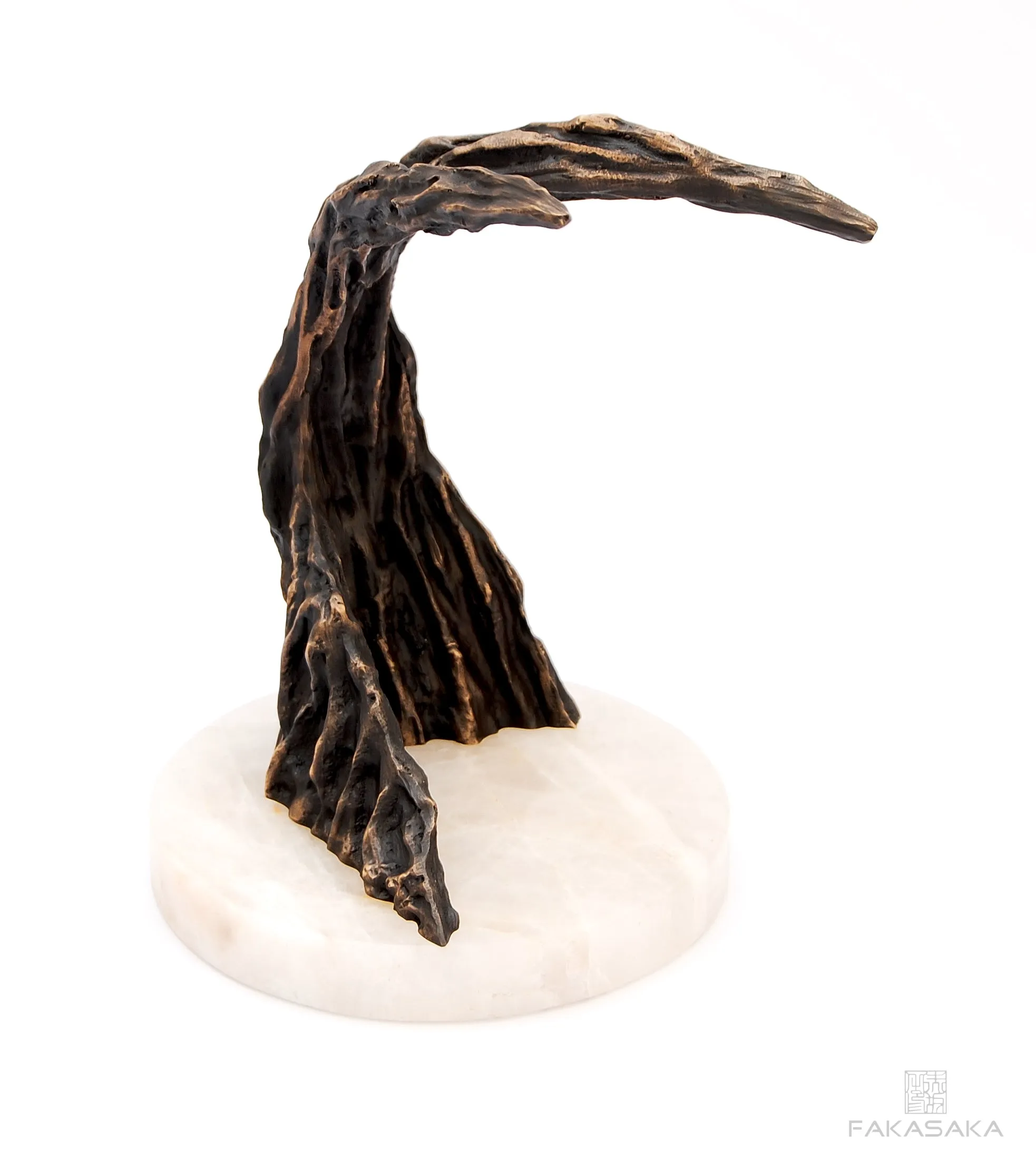 JOHNLEE 2<br><br>BOOKEND / DOOR HOLDER / SCULPTURE<br><br>BLACKBROWN BRONZE<br>ONYX