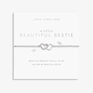 Joma Jewellery Silver Plated A Little 'Beautiful Bestie' Bracelet