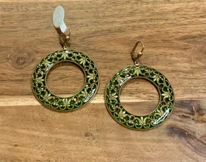 La Vie Parisienne By Catherine Popesco Queens Gate Hoop Earrings