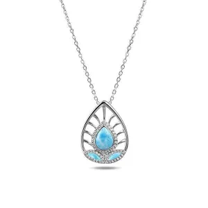 Larimar Shrine Pendant