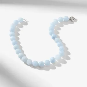 Leila Necklace :: Blue Jade