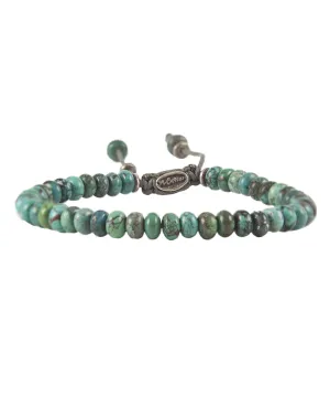 M. Cohen Templar Jointed Bracelet in Turquoise