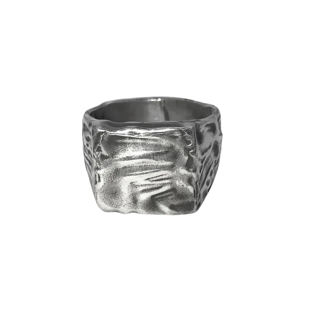 MALM ADORN - Louie Signet Ring - Size R #14