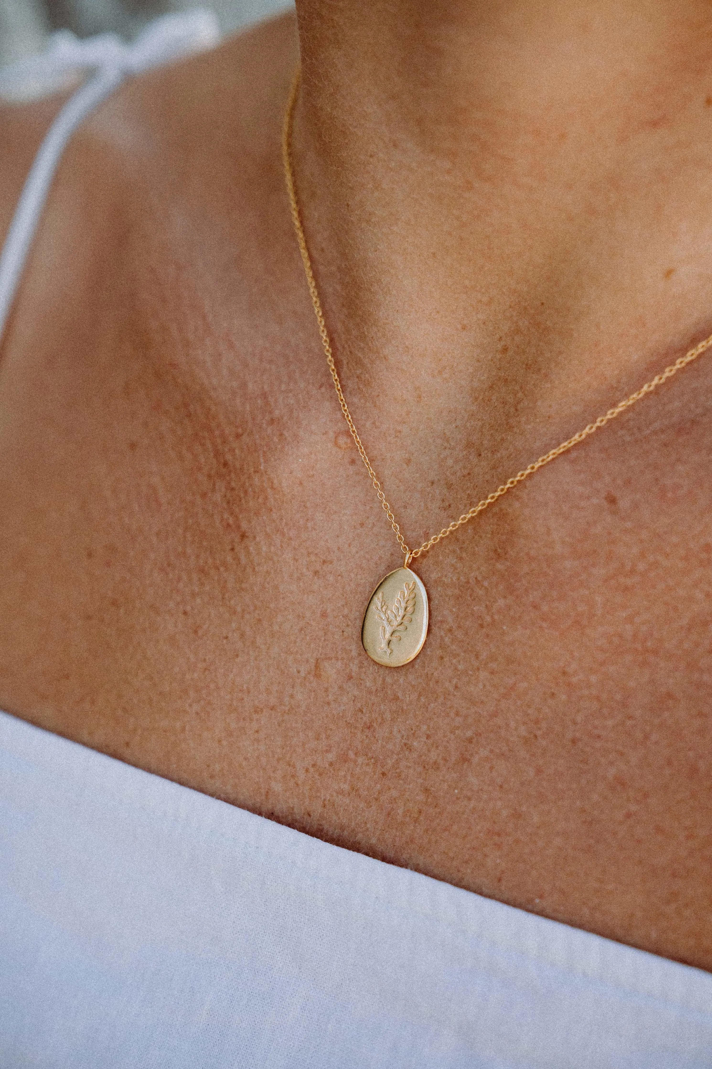 necklace - ferox - gold