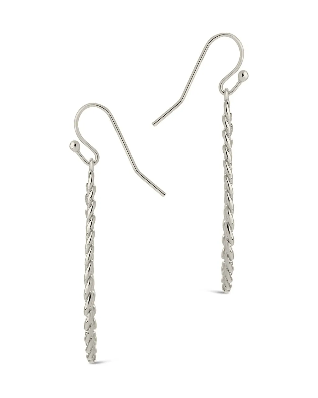 Nikole Chainlink Teardrop Dangle Earrings