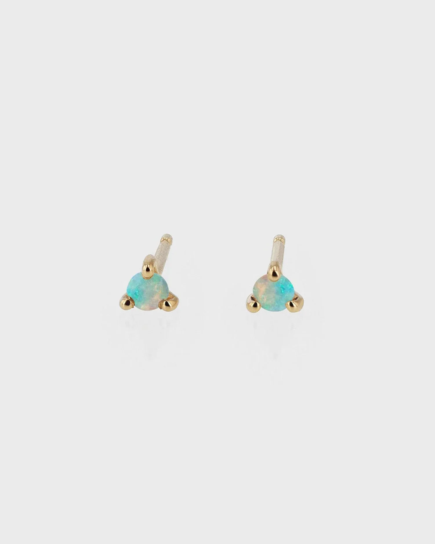 Opal Birthstone Earring