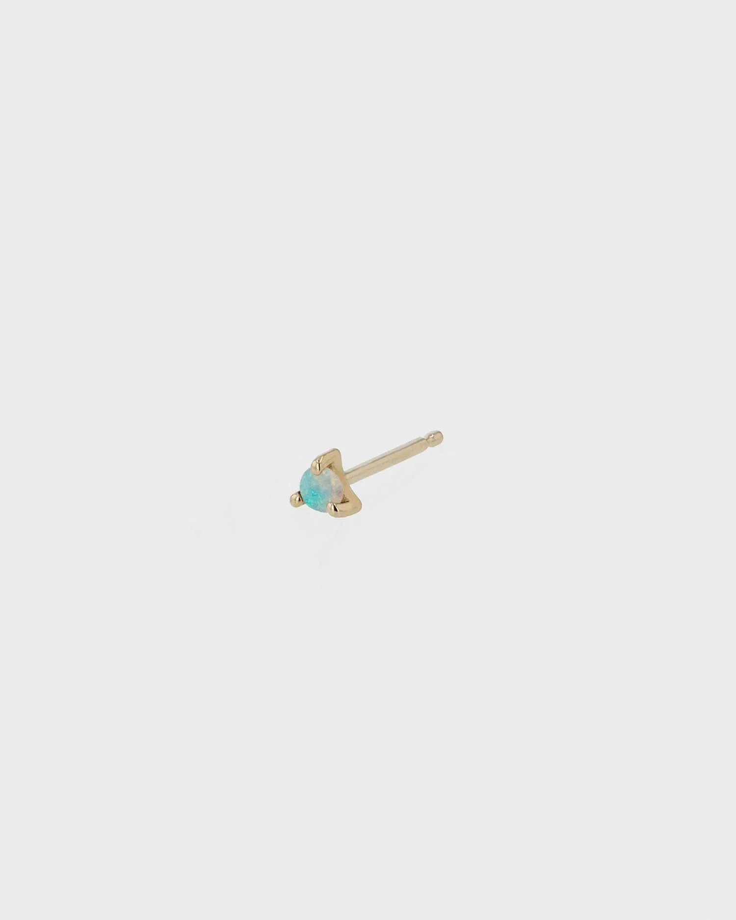 Opal Birthstone Earring