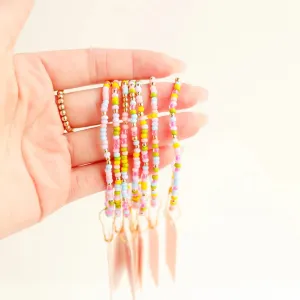 Pastel Sprinkle Beaded Bracelet