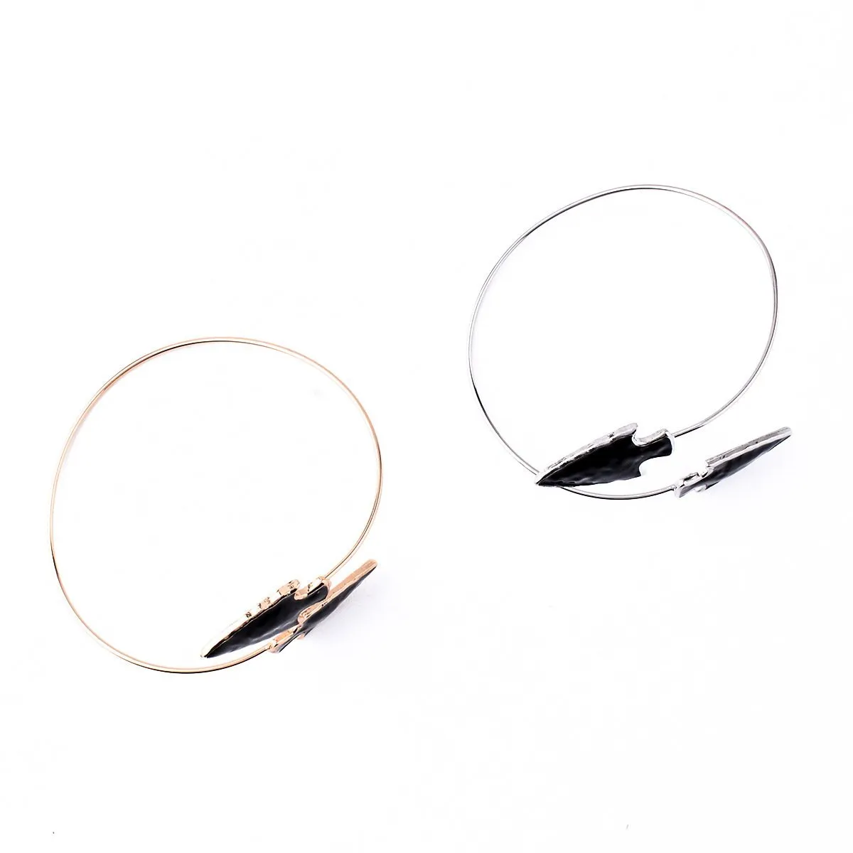 Retro exaggeration drip arrow womens arm bracelet