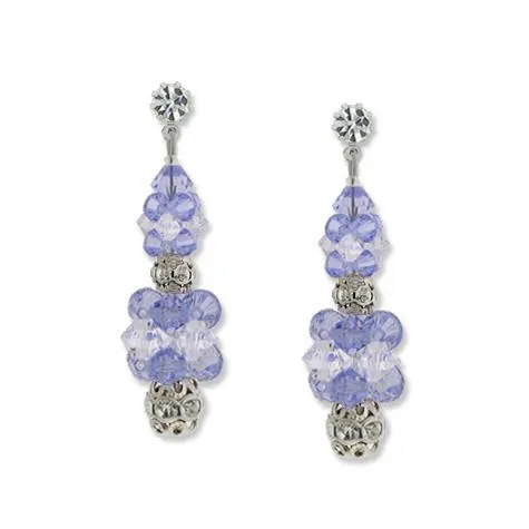 Rock Candy Earrings with Rondelles