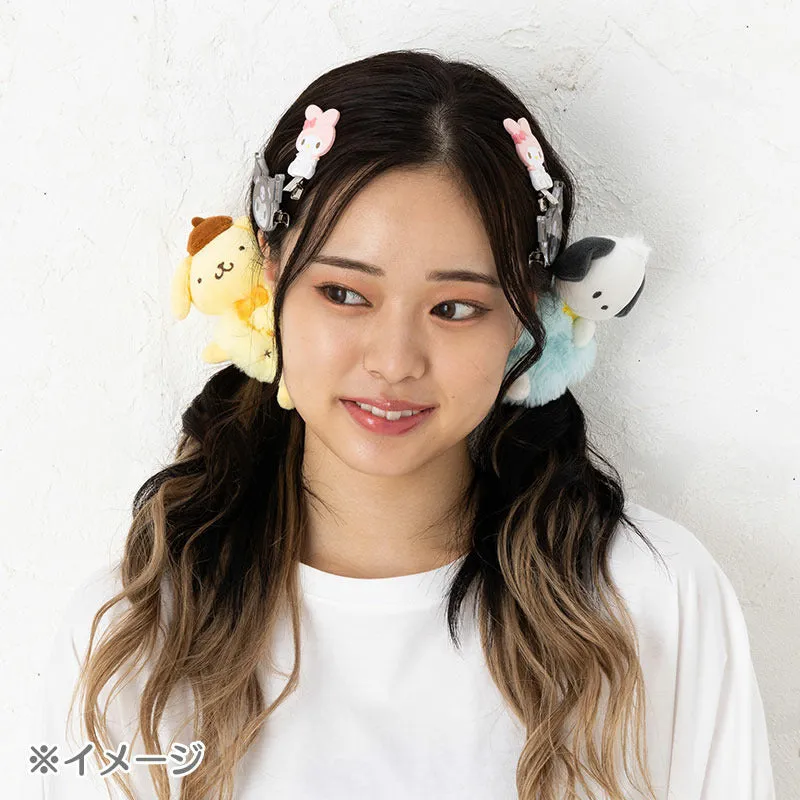 Sanrio Hangyodon fluffy hair scrunchie / bracelet