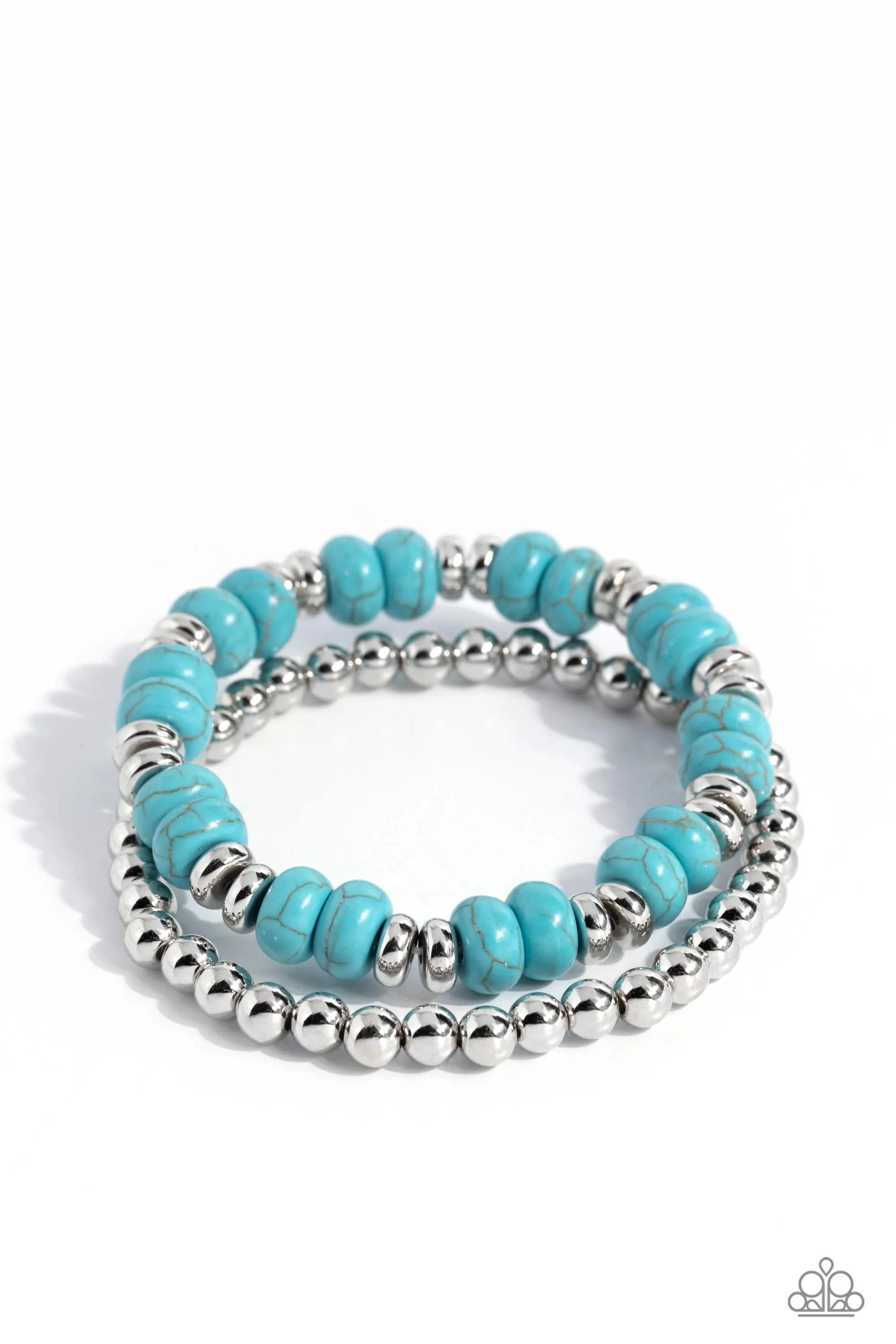 Secret Quarry - Blue Bracelet - Paparazzi Accessories