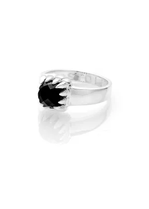 STOLEN GIRLFRIENDS CLUB BABY CLAW RING BLACK ONYX JWL2052ONYX