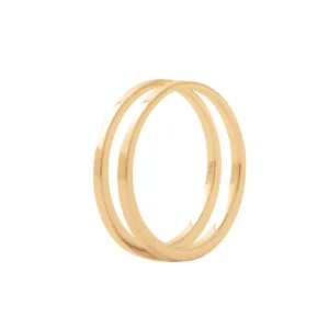 U Ring Yellow Gold