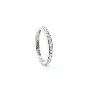 WEDDING BAND - CHRIS AIRE FOREVER DIAMOND BAND