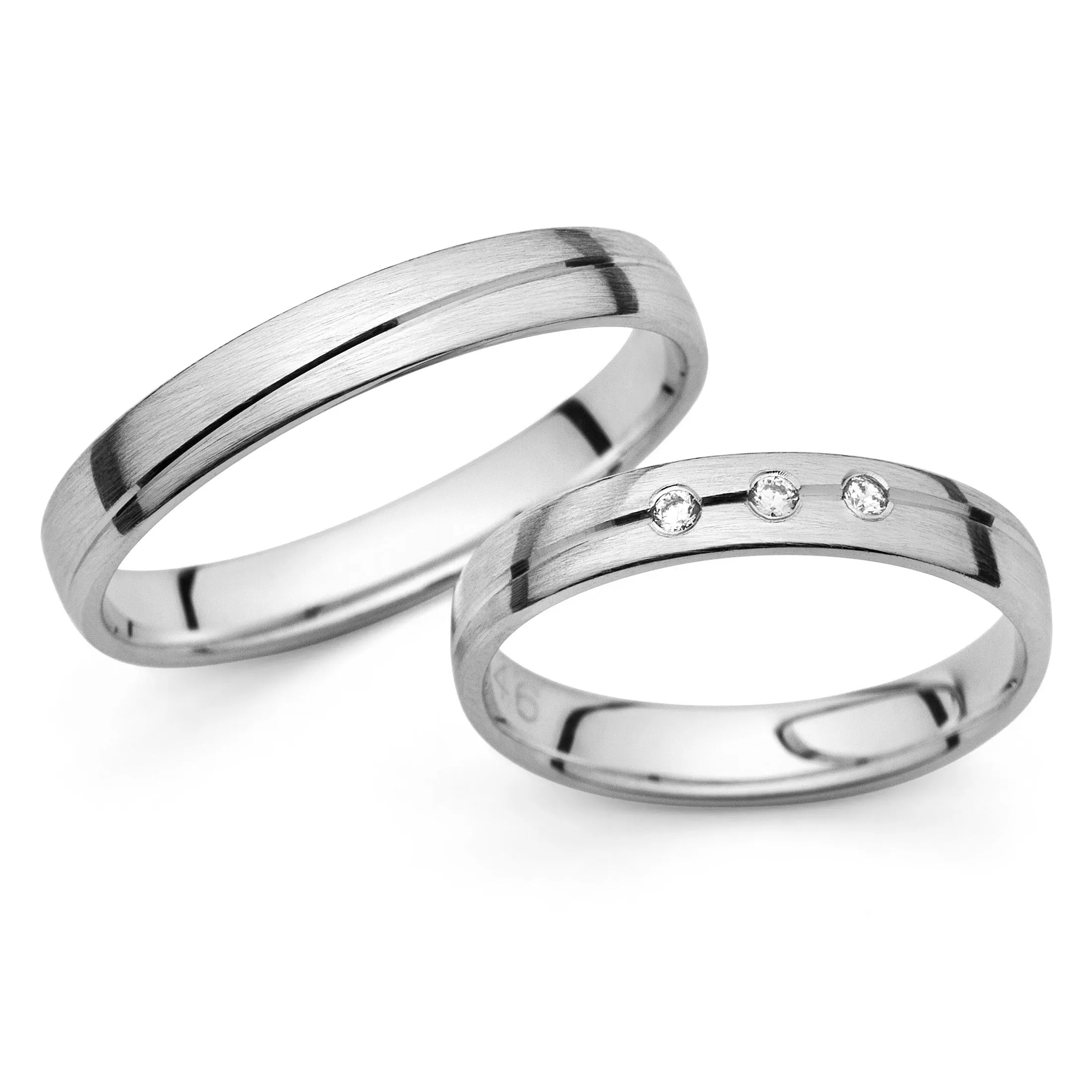 Wedding Band Set (Promise Rings) 346